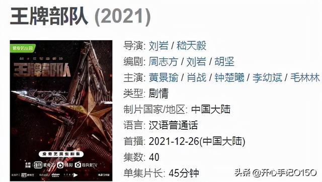 《2021年国产剧《王牌部队》：肖战领衔中国军旅良心剧，感受中国军人革命精神！