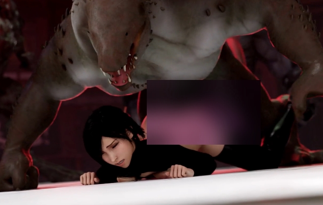 《最终幻想7：地下竞技场2背德の花》1080P60FPS3D视频，芙兰朵露·斯卡哈的勇敢善良之旅！