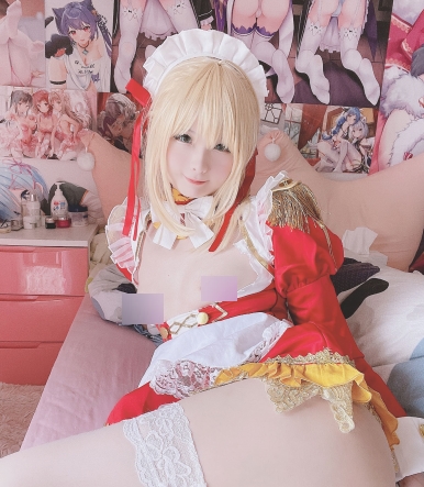 虎牙超人气粉嫩有尺度美女COS【精选罗莉】（misa呆呆）最新稀缺有尺度作品合集【16V-1.45G百度云】