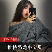 恐龙小宝贝推特网红纹身模特，考研大学生，凡尔赛怼脸上！37V，446M，颜值身材爆表，小伙伴们快来下载！