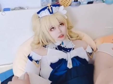 《小舞酱COS原神芭芭拉，可爱活力1V226M，让你笑到不行！》