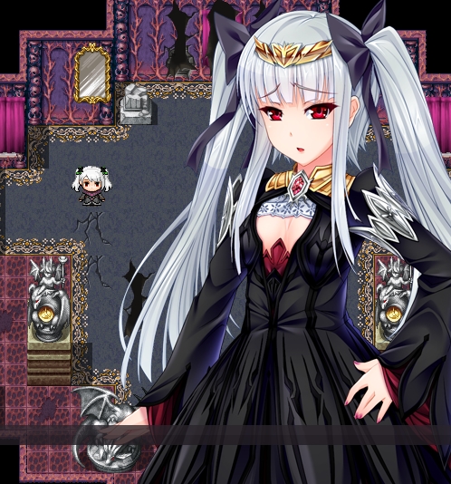 《双端RPG魔王伊利斯的逆袭：英雄的勇气》——一款3D去圣光版的双端RPG游戏，讲述了可爱又性感的少女艾莉斯与大魔王伊利斯的冒险之旅，玩家将体验到一场充满惊喜的故事，从伊利斯的叛乱到艾莉斯的反抗，在一次激烈的战斗中，艾莉斯勇敢地发挥自己的勇气，最终取得胜利！