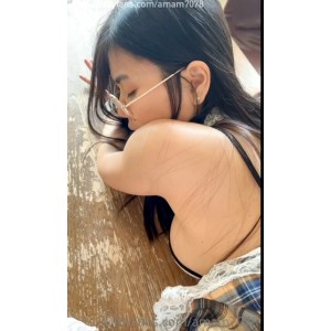 女仆装私人骚秘书：大D擦lang、xue，各种姿势骚完美露脸，550M收藏，解压密码！