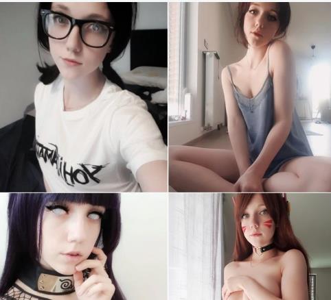 EllesClub动漫网红美女合集：性感白皙肌肤、大长腿翘蜜臀、大车灯撩人灵魂交流，27.4G！