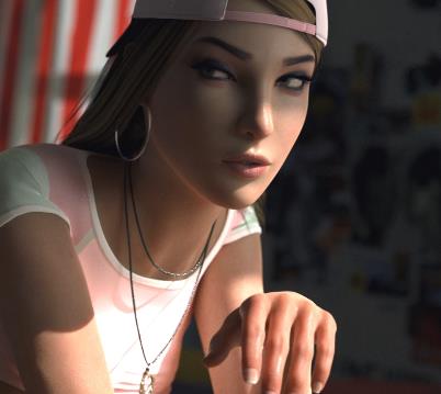 4K超清无水印守望先锋蒂法酒吧房间3D/3V650m