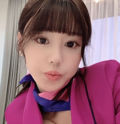 网红模特朱可儿精选大罩杯空姐套装