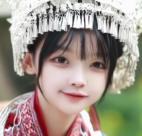 苗疆少女苗族写真4K