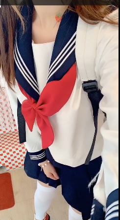 赛高酱JK水手服作品合集：网红妹子苗条白嫩精选