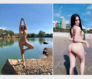 大波浪美女神pongkyubi1995：反差气质美食博主，66V高科技，2.7G视频量