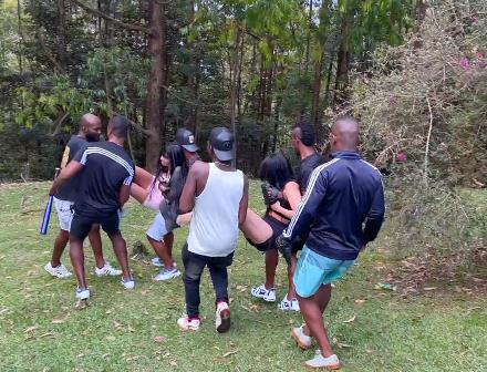 《JIsabellaUzcategui合集：黑人互动团建女主欧美风格》