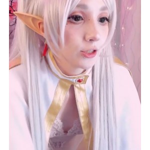 yourcutewaifu芙莉莲cosplay视频2小时，百度盘，含1视频4GIF