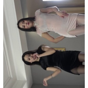 抖臀双人舞KS姐妹GEGE夏柏4部3.77G超诱惑