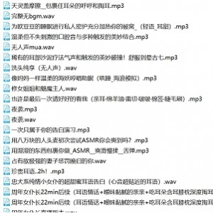 B站烛灵儿26G合集120部小辣椒